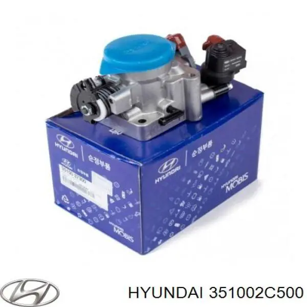 Дросільна заслінка в зборі на Hyundai H-1 STAREX Starex TQ