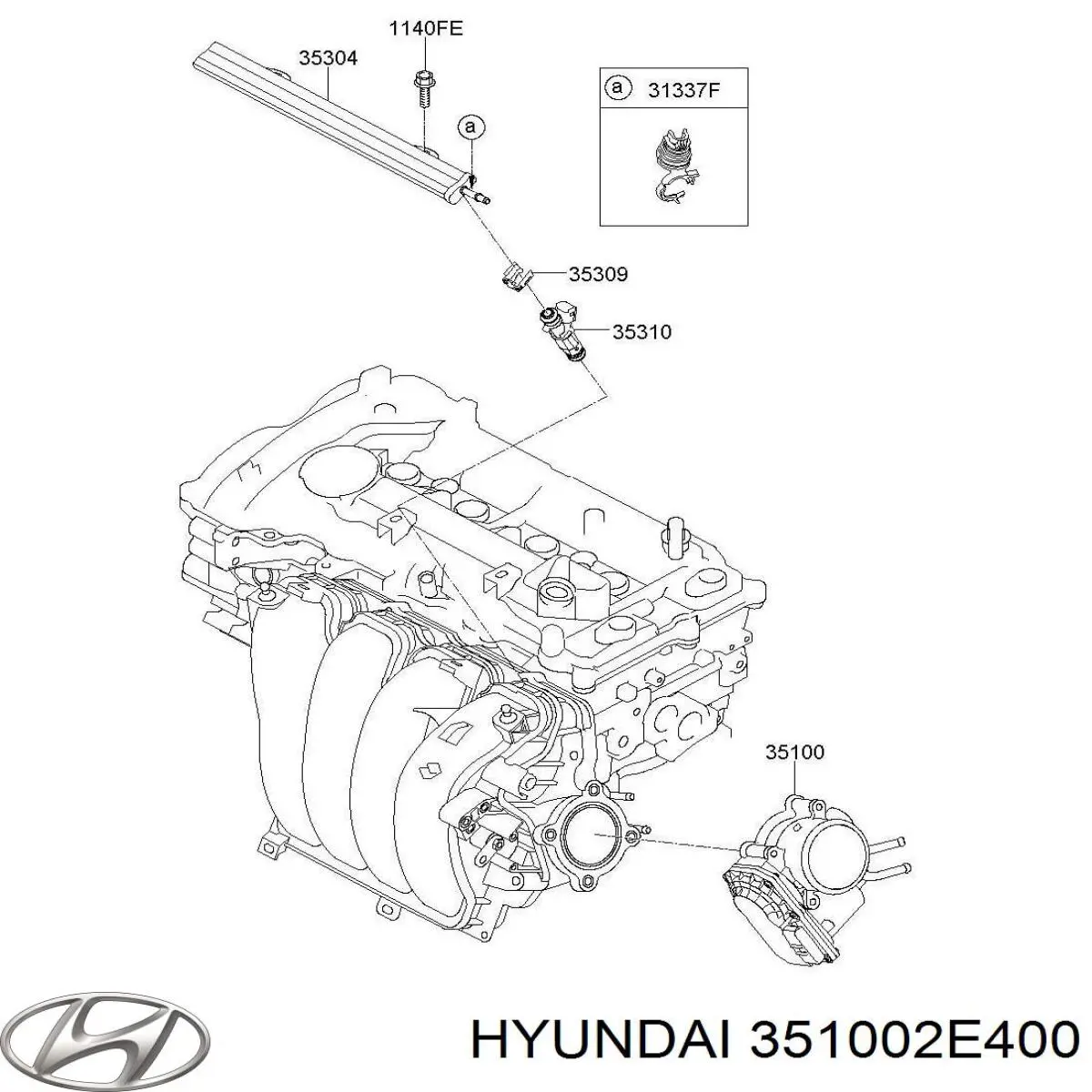 Блок дросельної заслінки Hyundai/Kia 351002E400 ціна, від 50.71 USD