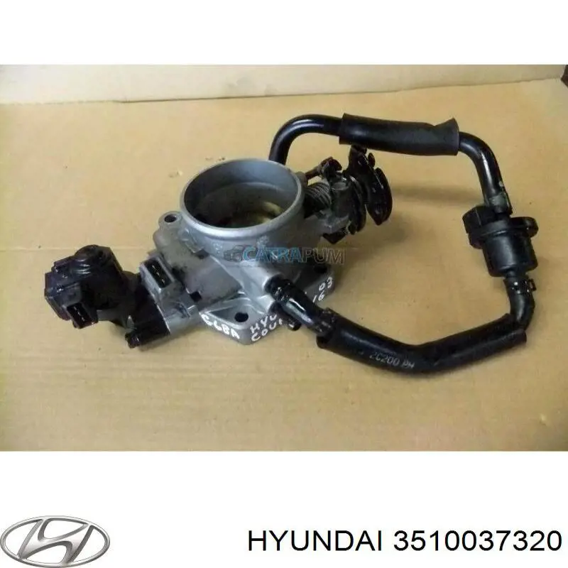 Дросільна заслінка 3510037320 Hyundai/Kia