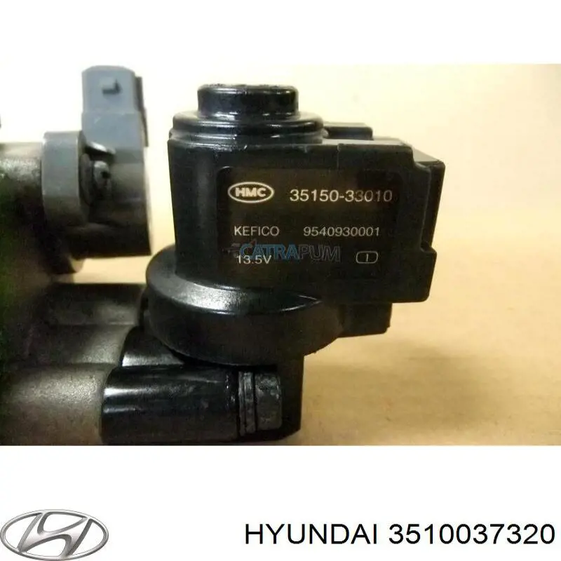Заслінка повітряна Hyundai/Kia 3510037320