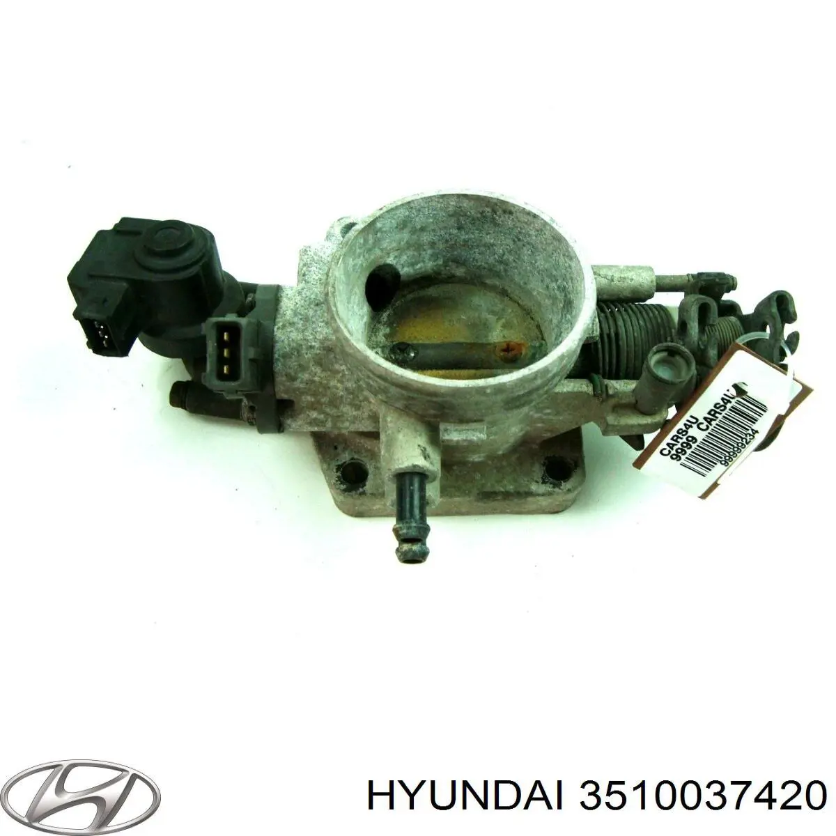 3510037420 Hyundai/Kia Дросільна заслінка в зборі