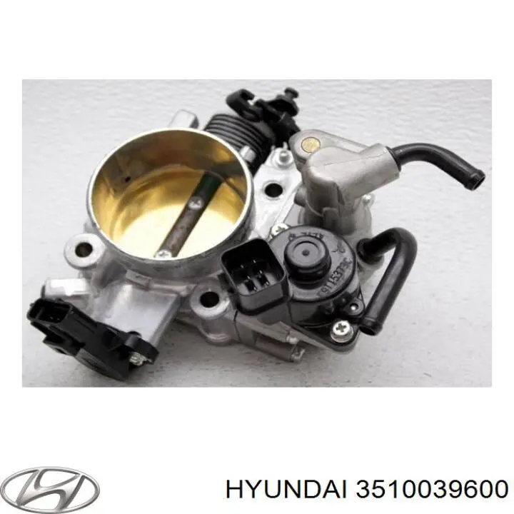 3510039600 Hyundai/Kia Дросільна заслінка в зборі