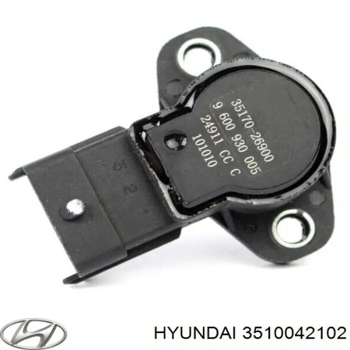 Датчик положення дросельної заслінки (потенціометр) Hyundai H-1 STAREX Starex (Хендай H-1 STAREX)
