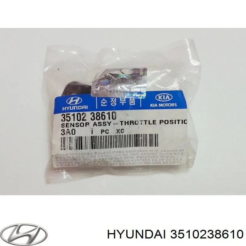 Потенціометр 3510238610 Hyundai/Kia