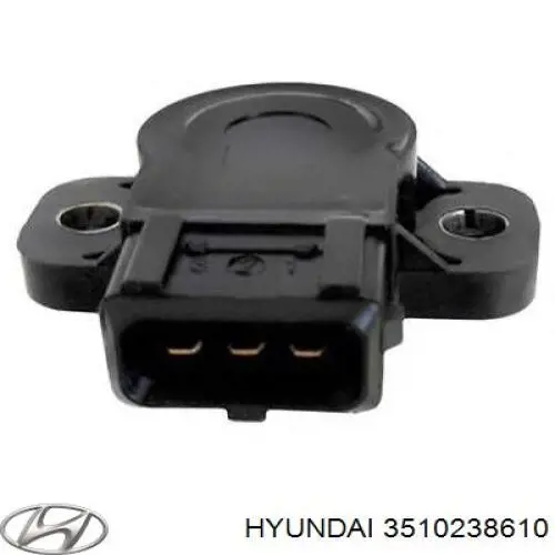 3510238610 Hyundai/Kia датчик положення дросельної заслінки (потенціометр)