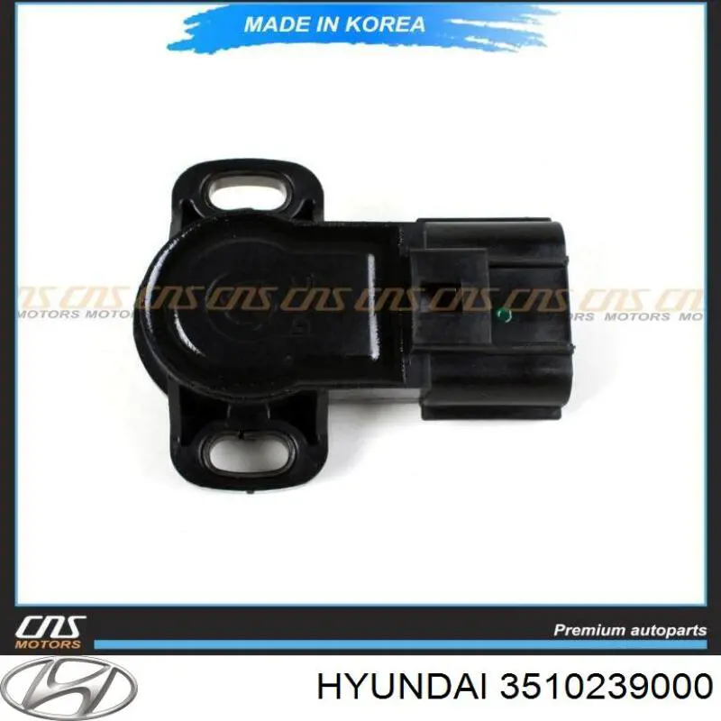 3510239000 Hyundai/Kia датчик положення дросельної заслінки (потенціометр)