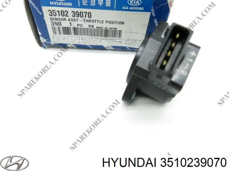 351023B000 Hyundai/Kia датчик положення дросельної заслінки (потенціометр)