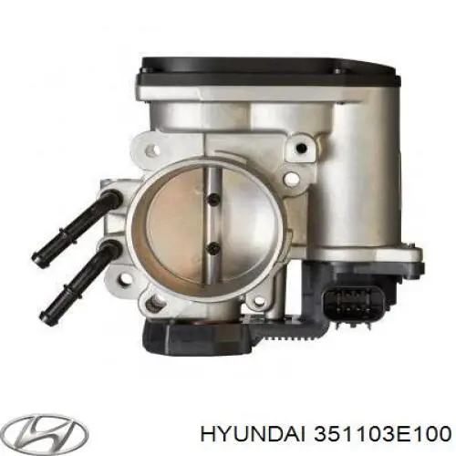 Заслінка повітряна Hyundai Santa Fe II