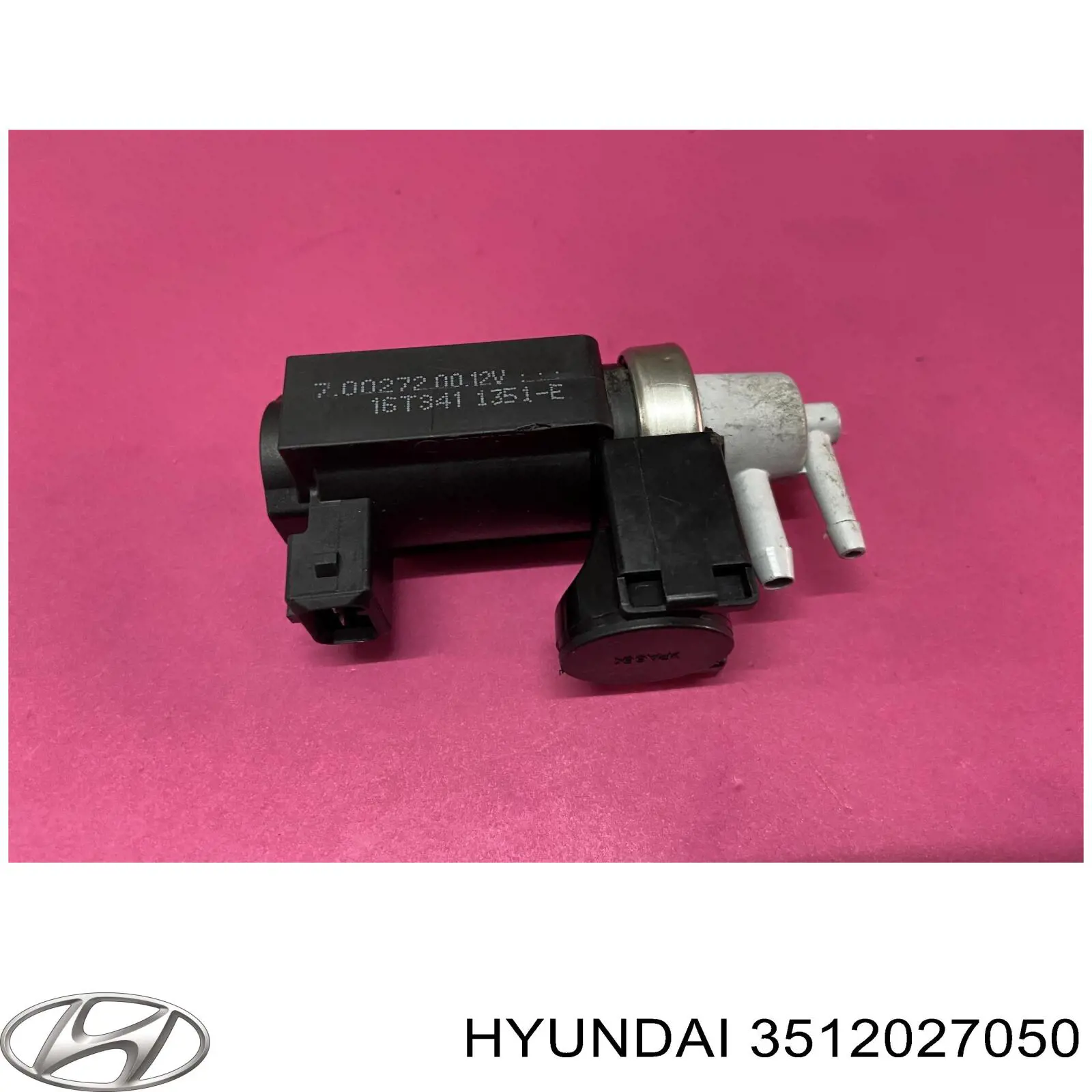 Купити 3512027050 Hyundai/Kia Клапан соленоїд регулювання заслонки EGR
