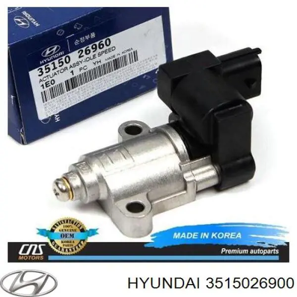 3515026900 Hyundai/Kia клапан/регулятор холостого ходу