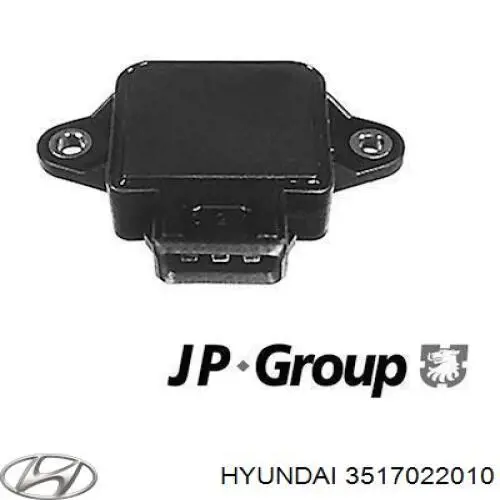 Потенціометр Hyundai/Kia 3517022010 ціна, від 11.42 USD