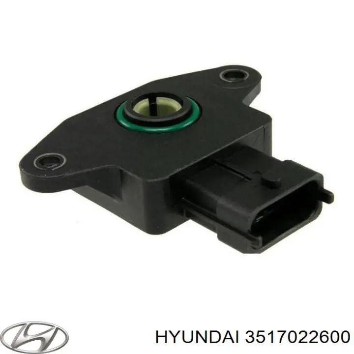 Датчик положення дросельної заслінки Hyundai/Kia 3517022600
