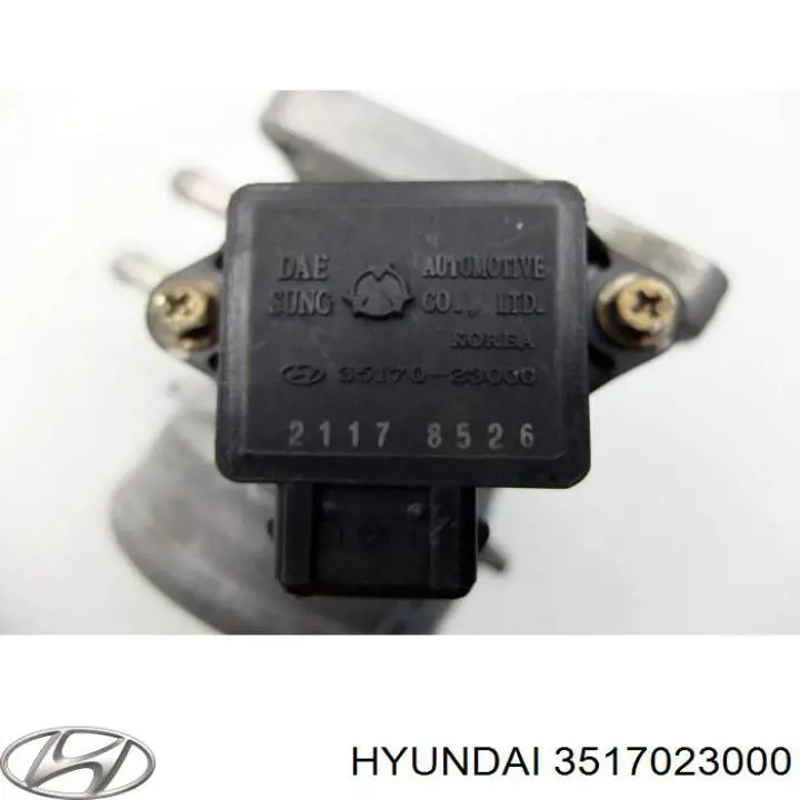 3517023000 Hyundai/Kia датчик положення дросельної заслінки (потенціометр)