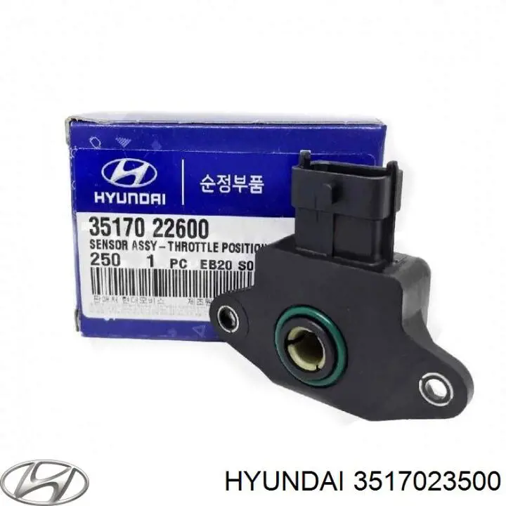 Датчик положення дросельної заслінки Hyundai/Kia 3517023500