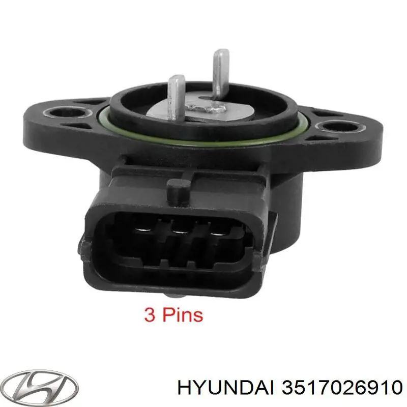 Потенціометр 3517026910 Hyundai/Kia