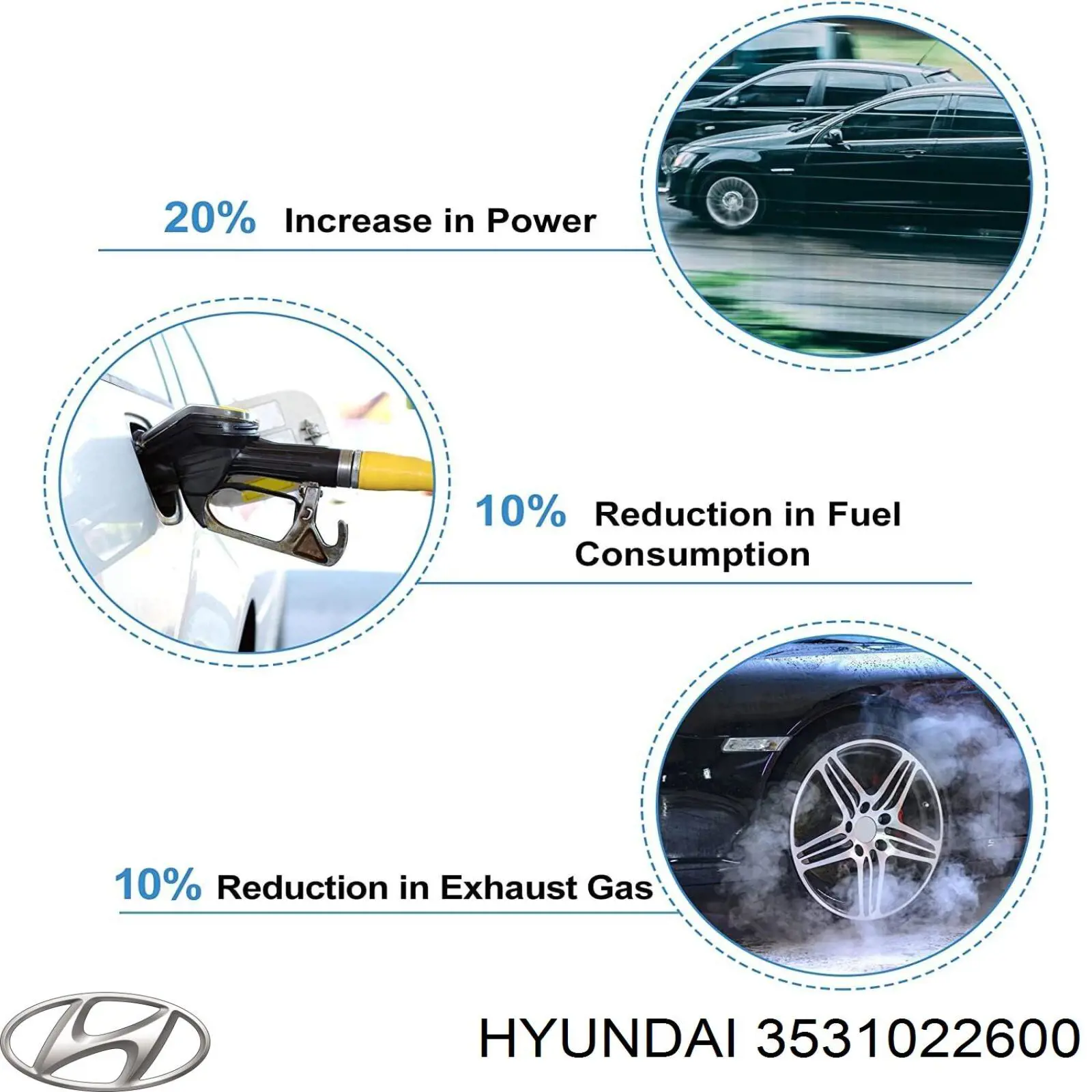 3531022600 Hyundai/Kia форсунка вприску палива