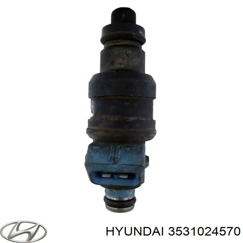 Купити 3531024570 Hyundai/Kia Форсунка дизельна в зборі, розпилювач + тримач