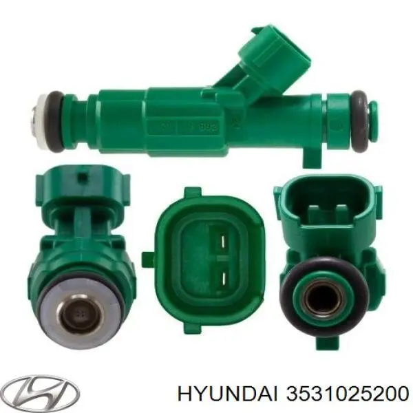 Паливні форсунки 3531025200 Hyundai/Kia