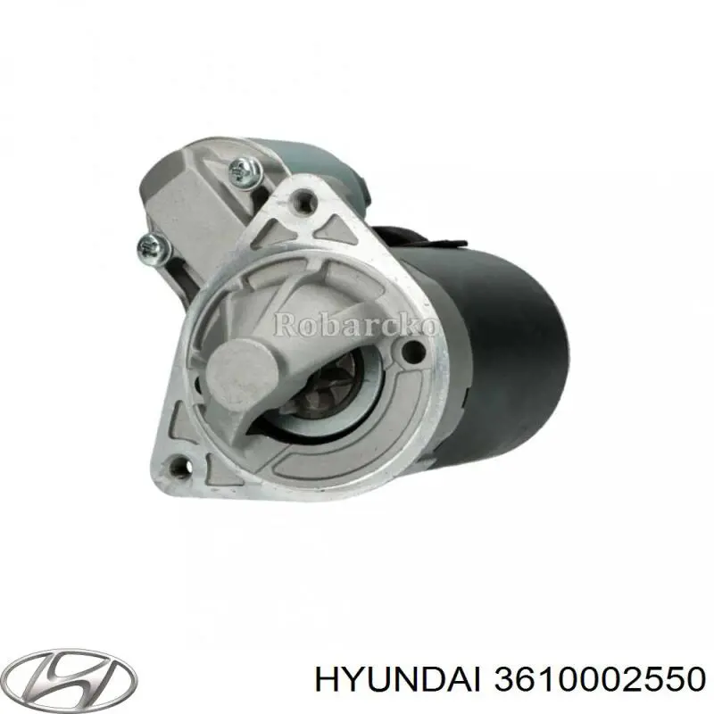 Стартер Hyundai/Kia 3610002550 ціна, від 36.74 USD