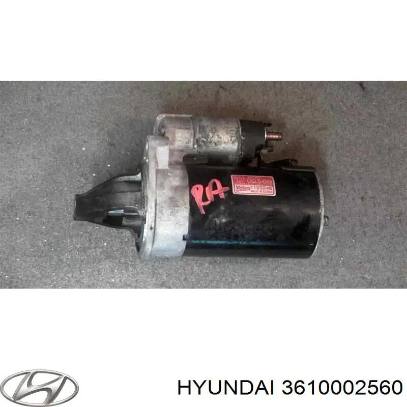 Стартер Hyundai/Kia 3610002560 ціна, від 28.18 USD