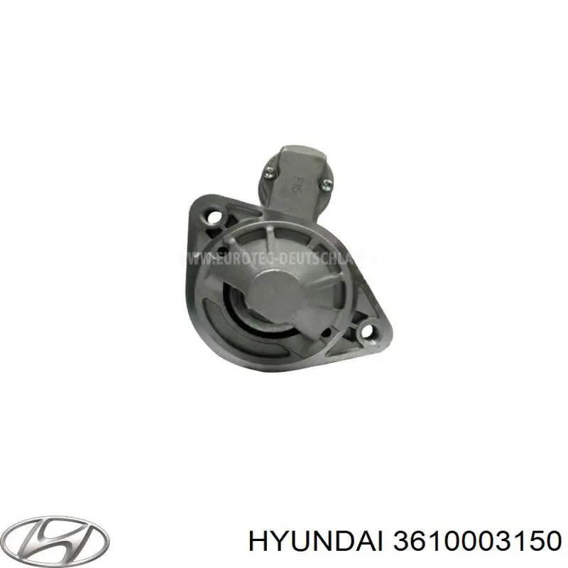 Стартер автомобільний Hyundai/Kia 3610003150