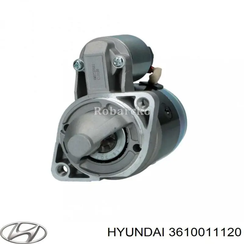 3610011120 Hyundai/Kia стартер