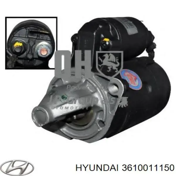 Купити 3610011150 Hyundai/Kia Стартер