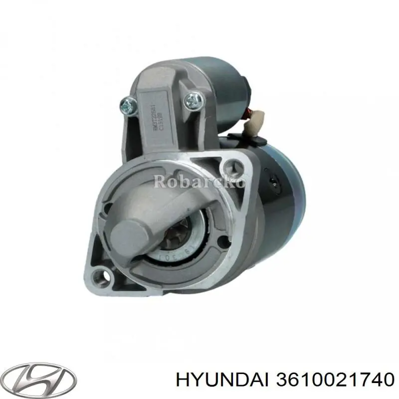 Стартер Hyundai/Kia 3610021740 ціна, від 70.46 USD