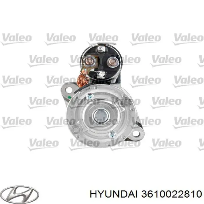 Стартер 3610022810 Hyundai/Kia