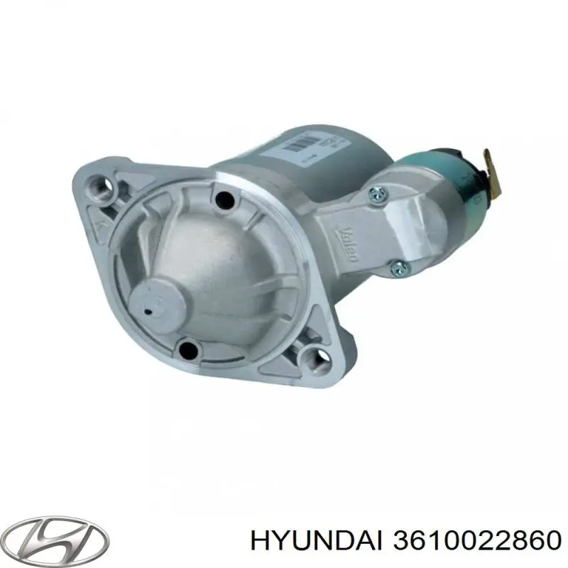 3610022860 Hyundai/Kia Стартер двигуна