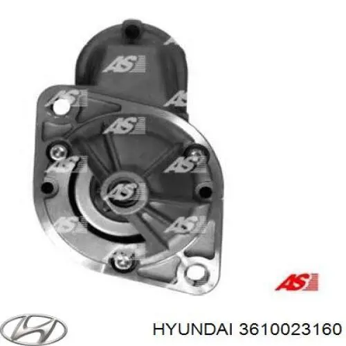 3610023160 Hyundai/Kia стартер