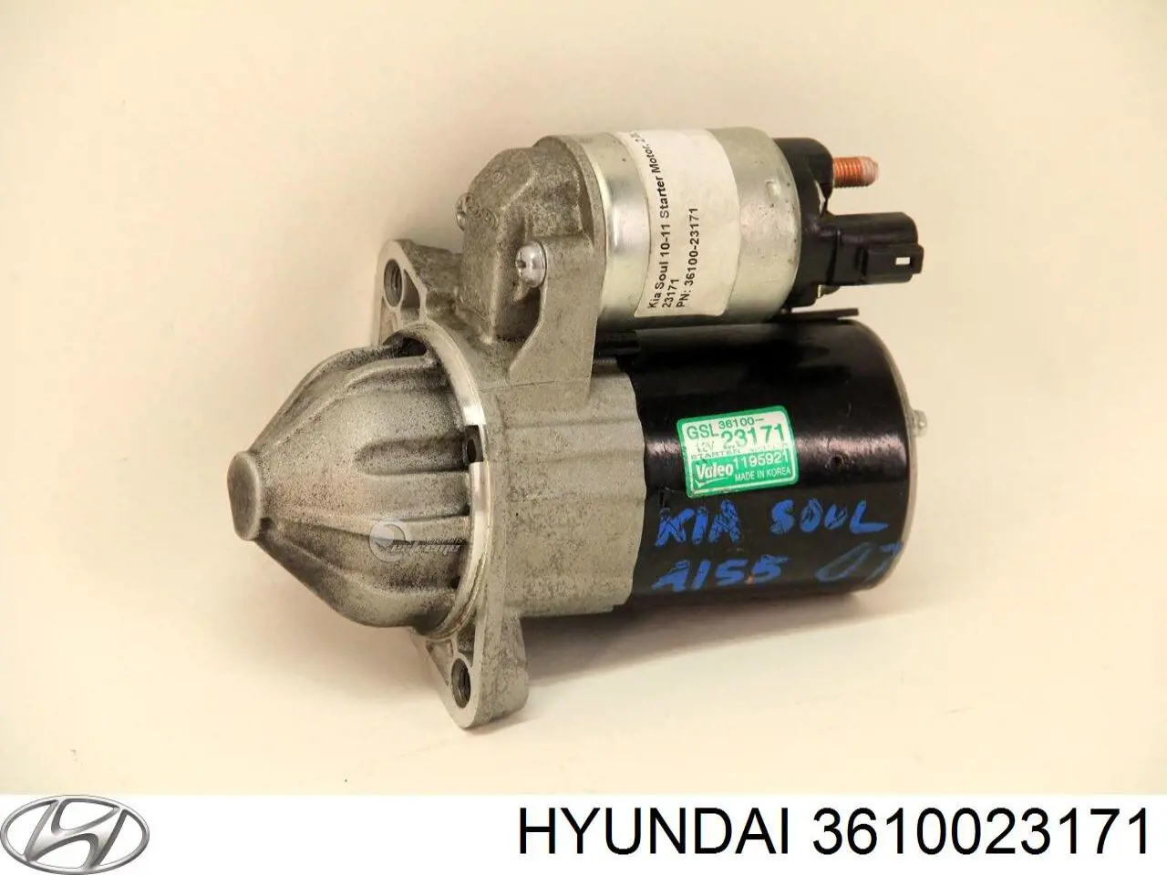 Стартер Hyundai/Kia 3610023171 ціна, від 89.16 USD