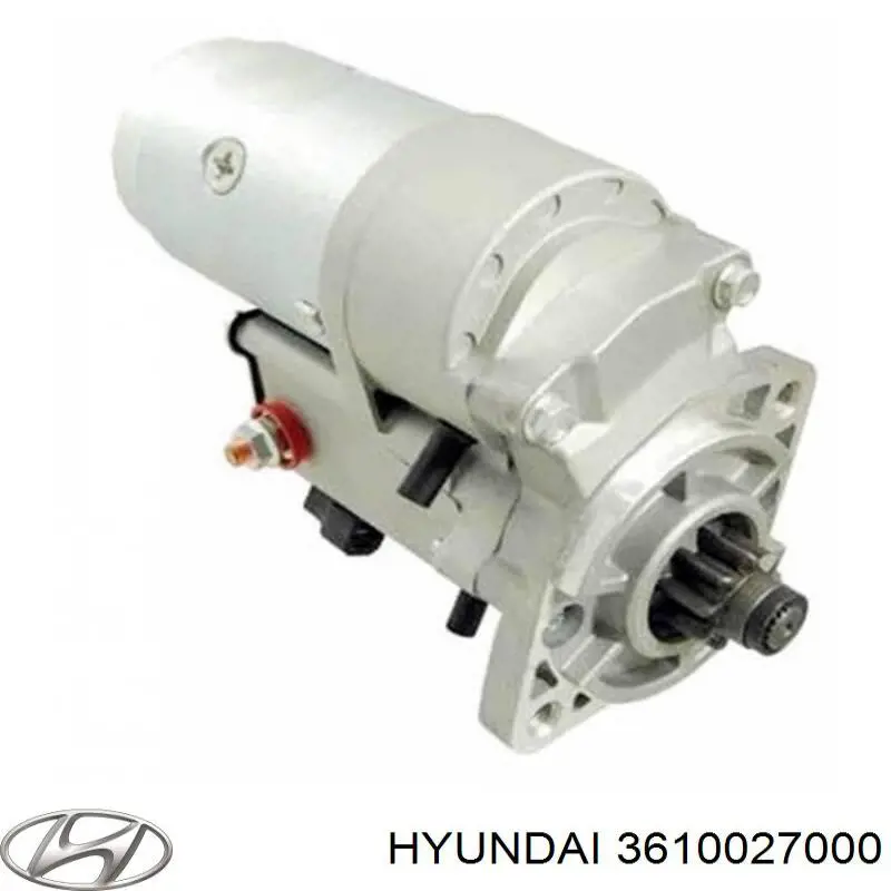Стартер 3610027000 Hyundai/Kia