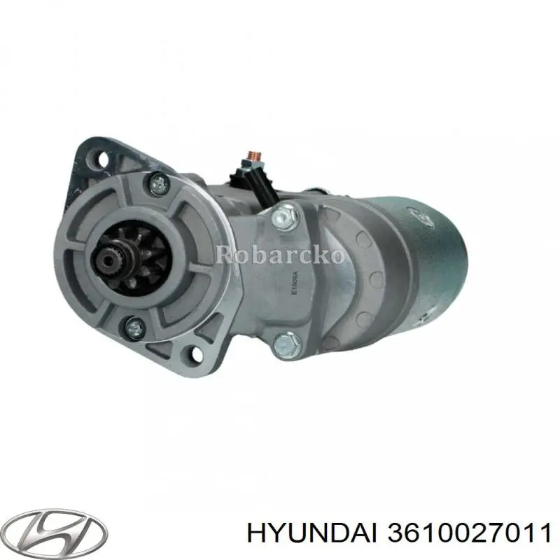 Купити 3610027011 Hyundai/Kia Стартер