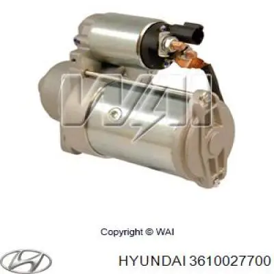Купити 3610027700 Hyundai/Kia Стартер
