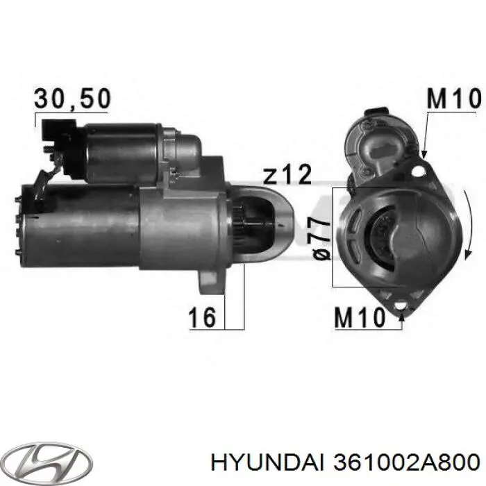 Стартер S1109S AS/Auto Storm