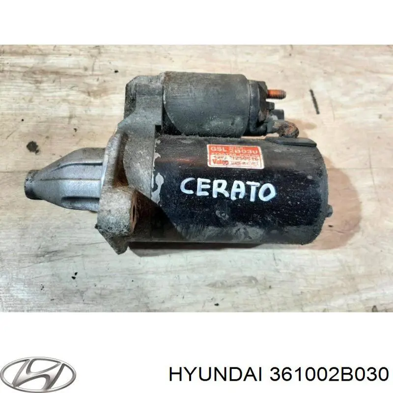 Стартер Hyundai/Kia 361002B030 ціна, від 42.75 USD