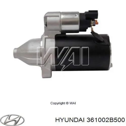 Стартер 361002B500 Hyundai/Kia