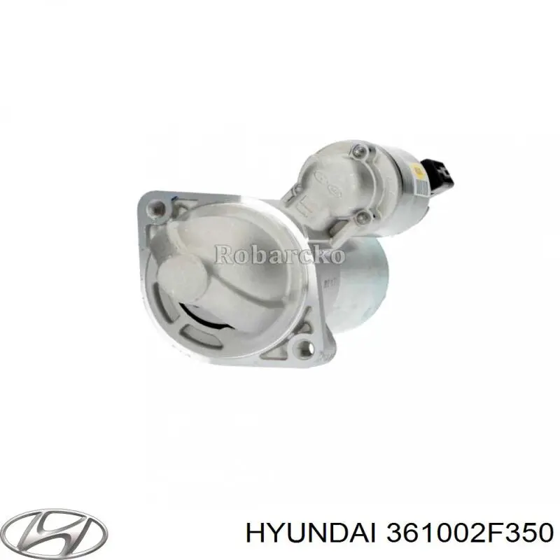 Стартер Hyundai/Kia 361002F350 ціна, від 88.69 USD