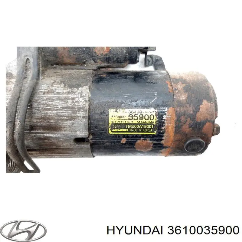 Купити 3610035900 Hyundai/Kia Стартер
