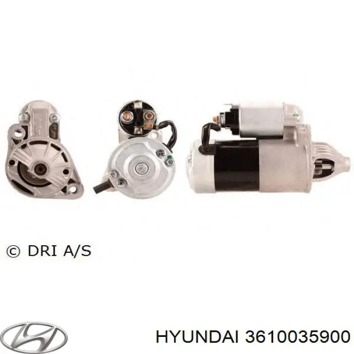 Купити 3610035900 Hyundai/Kia Стартер