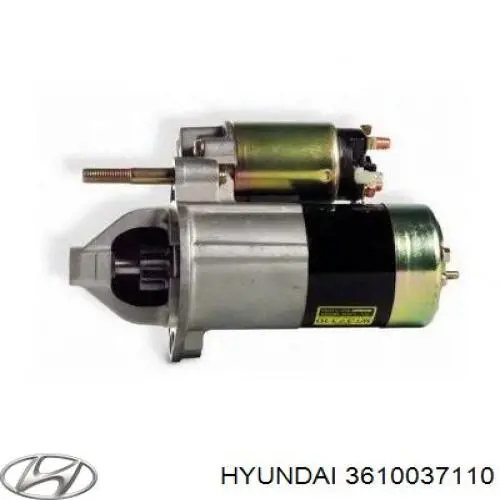 Стартер 3610037110 Hyundai/Kia