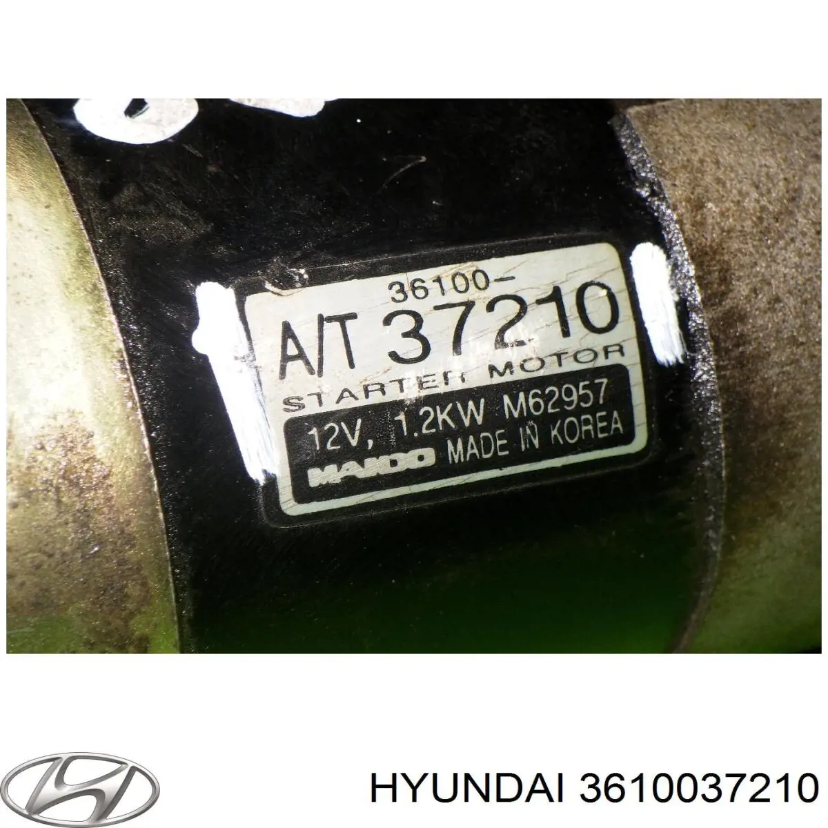 Стартер Hyundai/Kia 3610037210 ціна, від 38.00 USD