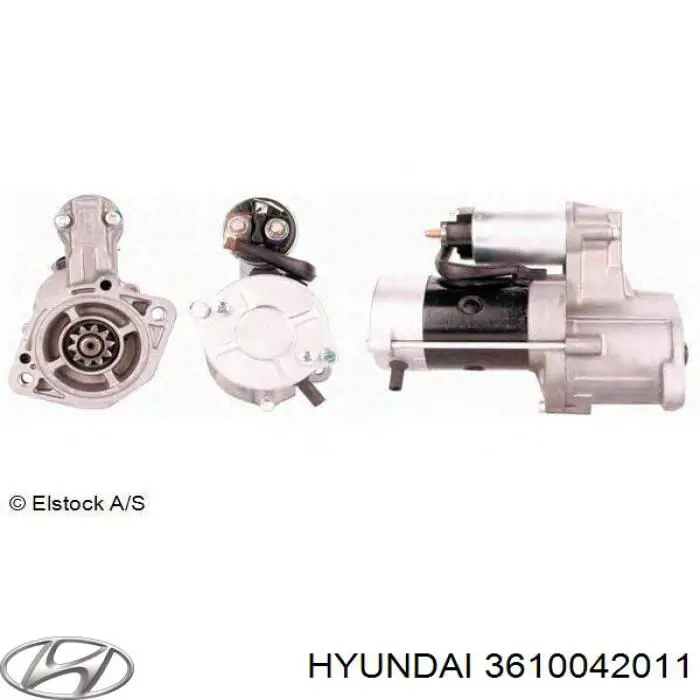Стартер Hyundai/Kia 3610042011 ціна, від 89.17 USD