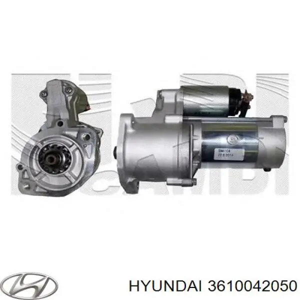 Стартер 3610042050 Hyundai/Kia