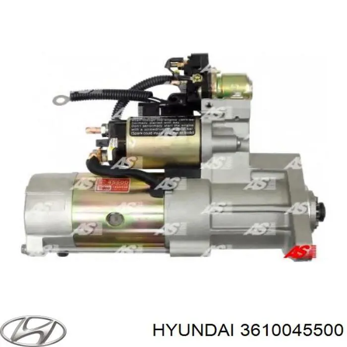 3610045500 Hyundai/Kia Стартер двигуна