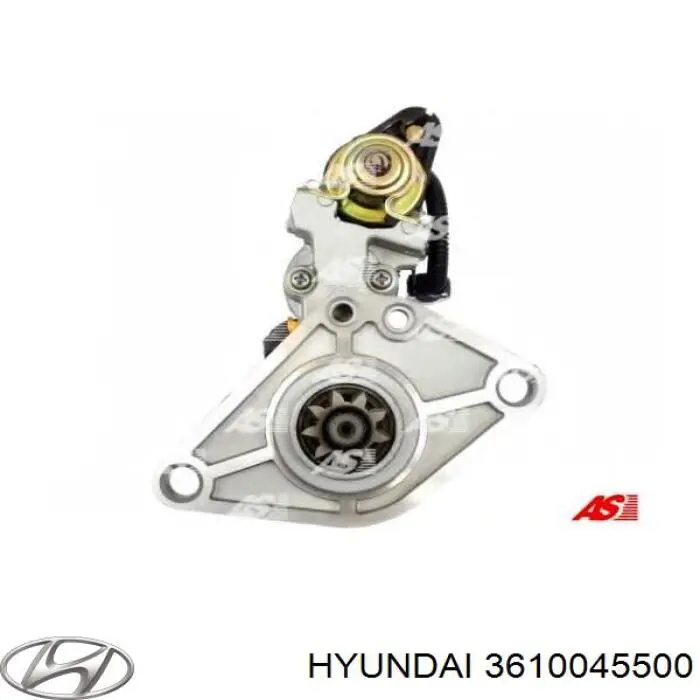 Стартер 3610045500 Hyundai/Kia