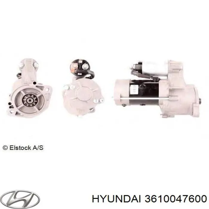 Купити 3610047600 Hyundai/Kia Стартер