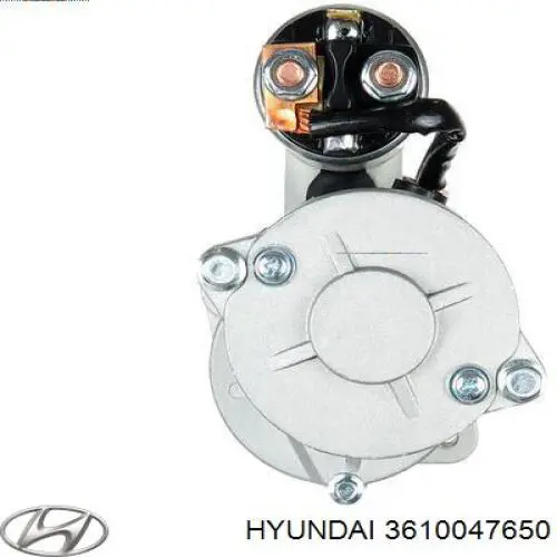 Стартер 3610047650 Hyundai/Kia