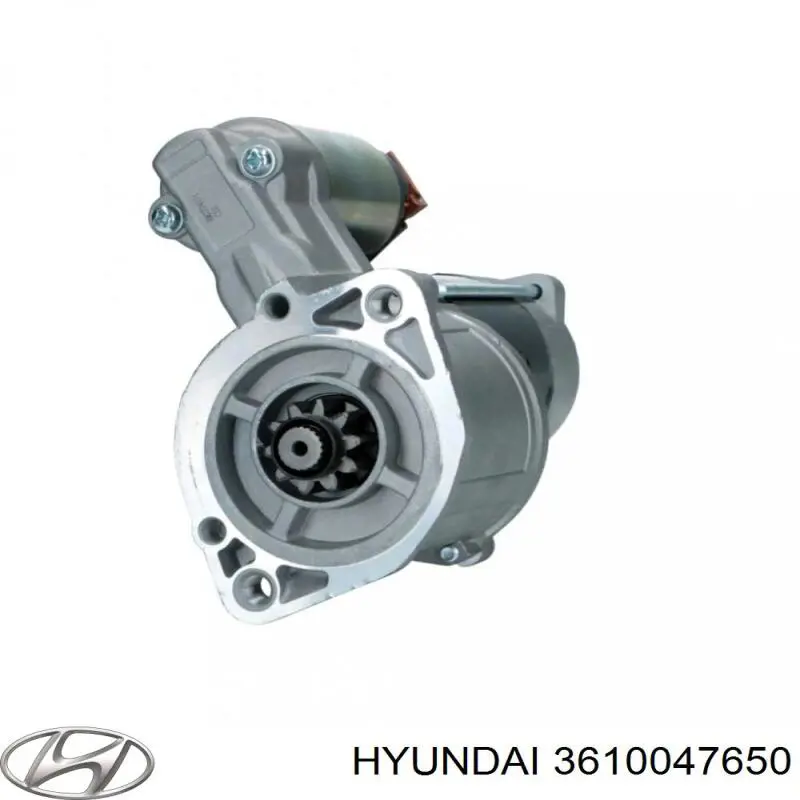 Стартер Hyundai/Kia 3610047650 ціна, від 149.45 USD
